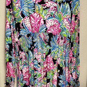 Lilly Pulitzer beach coverup wedding formal long dress
